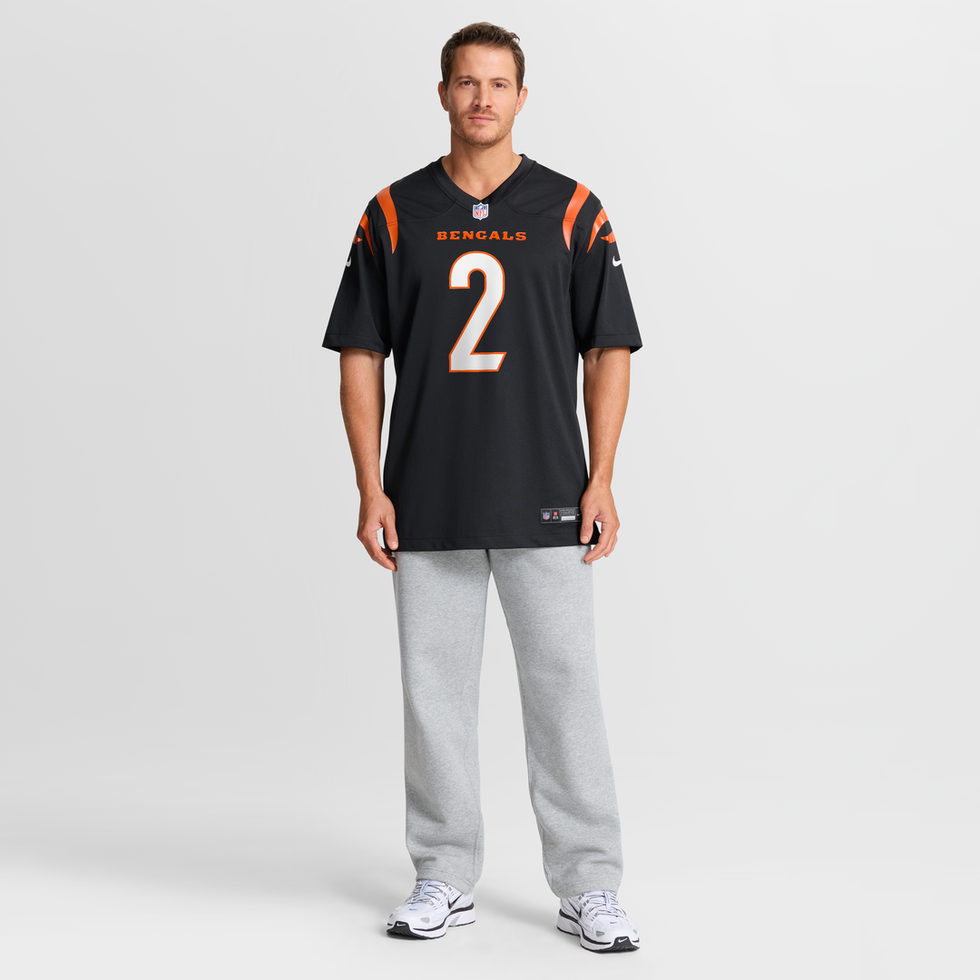 Evan McPherson Cincinnati Bengals Game Jersey - Black