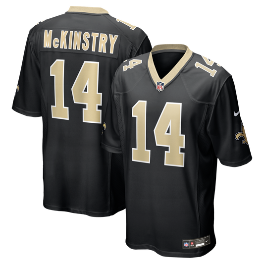 Ga'Quincy McKinstry New Orleans Saints Player Game Jersey - Black