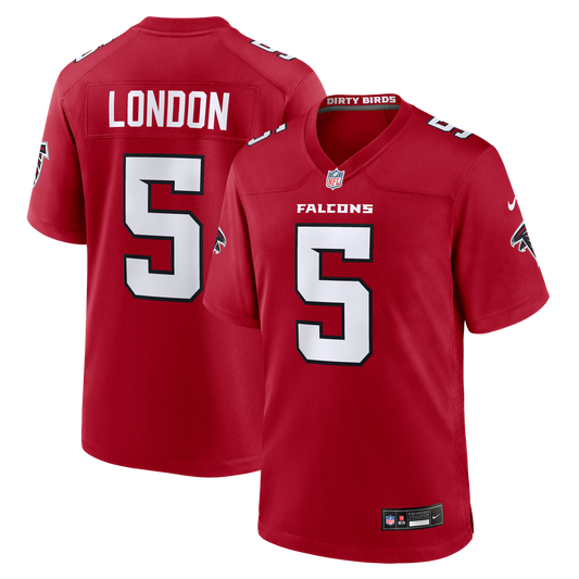 Drake London Atlanta Falcons Game Jersey - Red