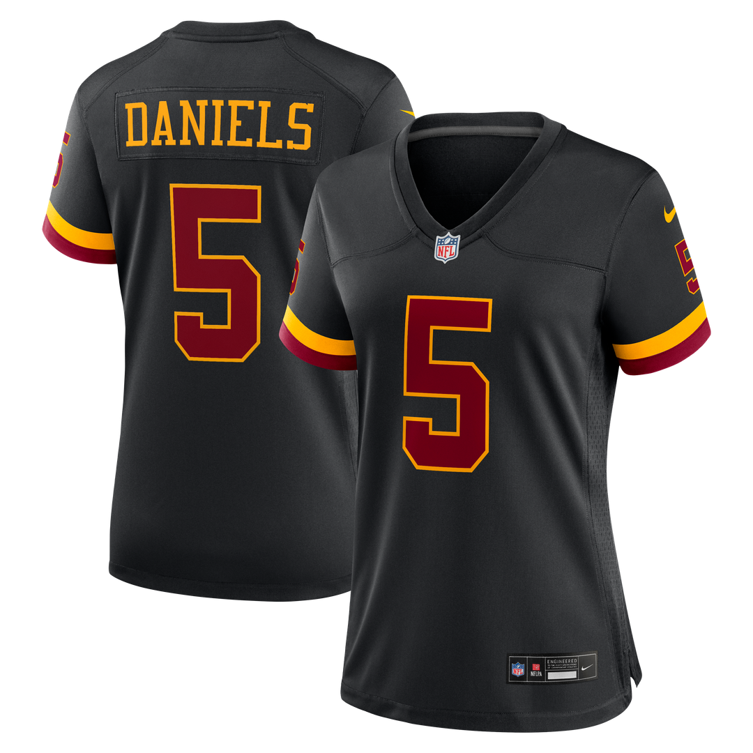Jayden Daniels Washington Commanders Women's Game Jersey - Burgundy