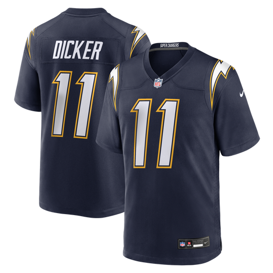 Cameron Dicker Los Angeles Chargers Alternate Game Jersey - Navy