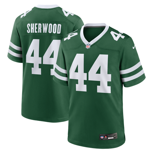 Jamien Sherwood New York Jets Team Game Jersey - Legacy Green