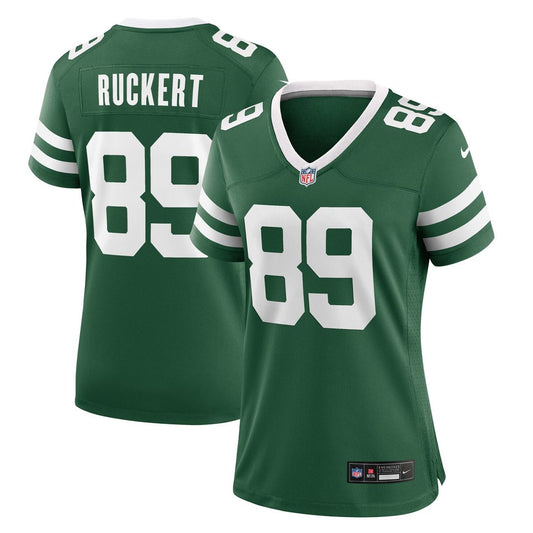 Jeremy Ruckert New York Jets Women's Game Jersey - Legacy Green