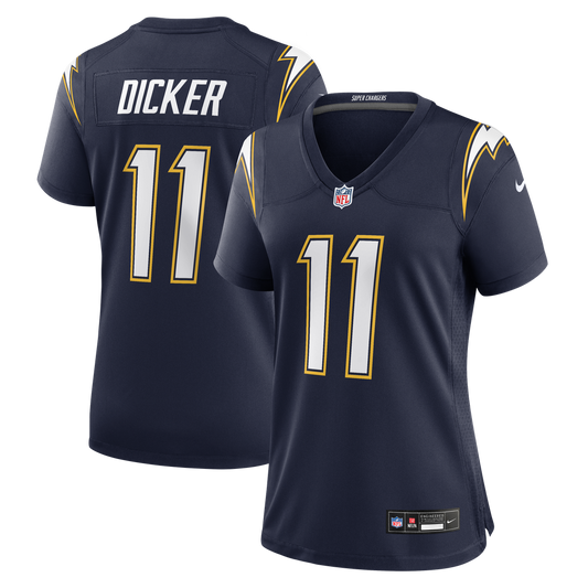 Cameron Dicker Los Angeles Chargers Women's Alternate Game Jersey - Navy