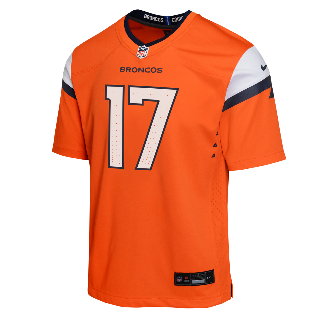 Jaylen Waddle Denver Broncos Youth Game Jersey - Orange