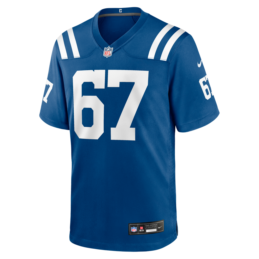 Luke Tenuta Indianapolis Colts Team Game Jersey - Royal