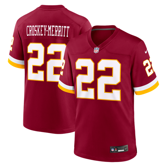 Jacory Croskey-Merritt Washington Commanders Game Jersey - Burgundy