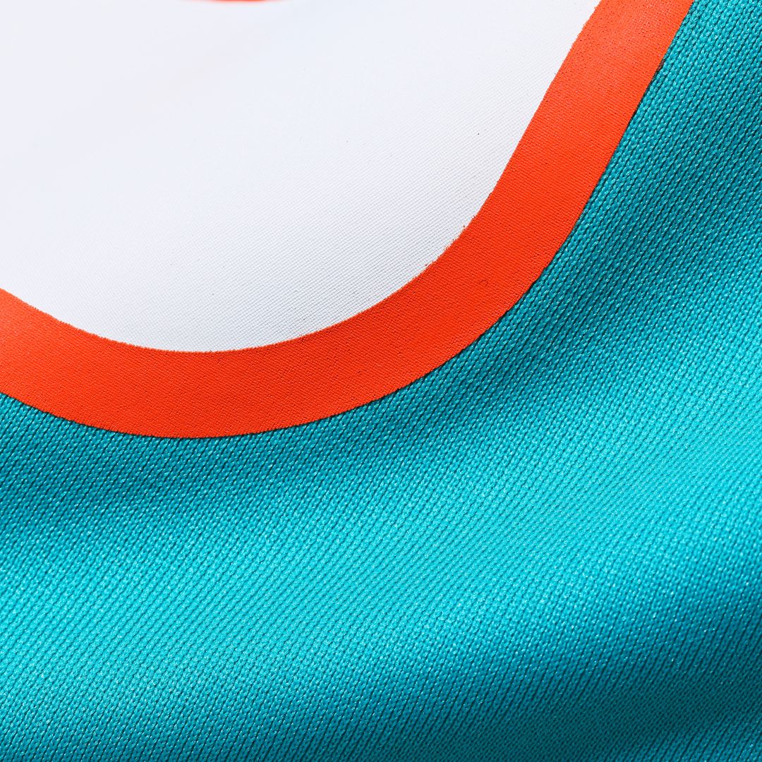Jacob Rodriguez Miami Dolphins Game Jersey - Aqua