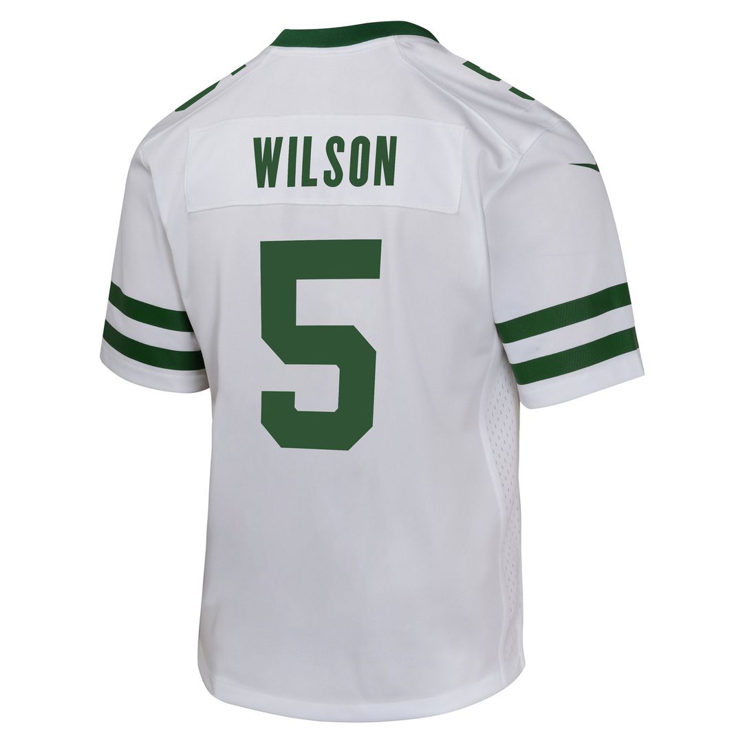 Garrett Wilson New York Jets Youth Game Jersey - Green