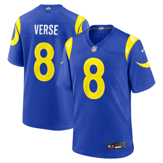 Jared Verse Los Angeles Rams Team Game Player Jersey - Royal
