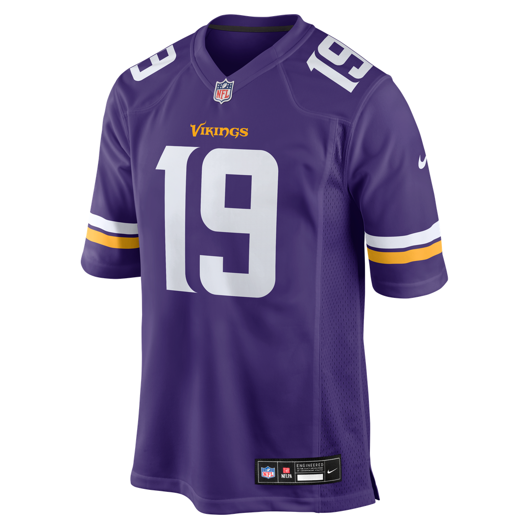 Sean Mannion Minnesota Vikings Game Jersey - Purple