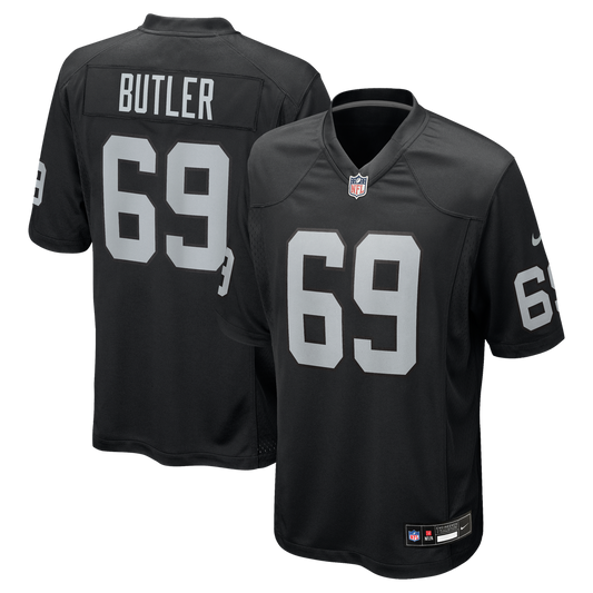 Adam Butler Las Vegas Raiders Team Game Jersey - Black