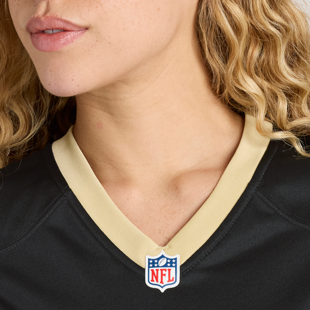 Michael Davis New Orleans Saints Women's Team Game Jersey - Black