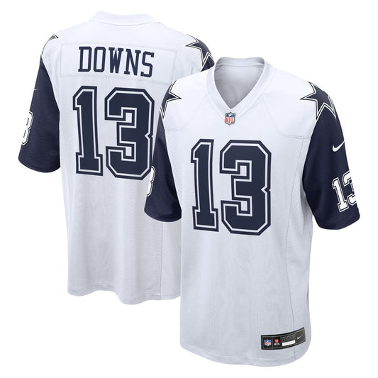 Caleb Downs Dallas Cowboys Game Jersey Game Jersey - White