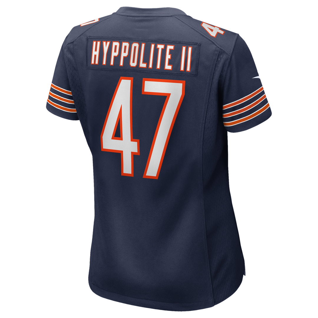 Ruben Hyppolite II Chicago Bears Women's Team Game Jersey - Navy