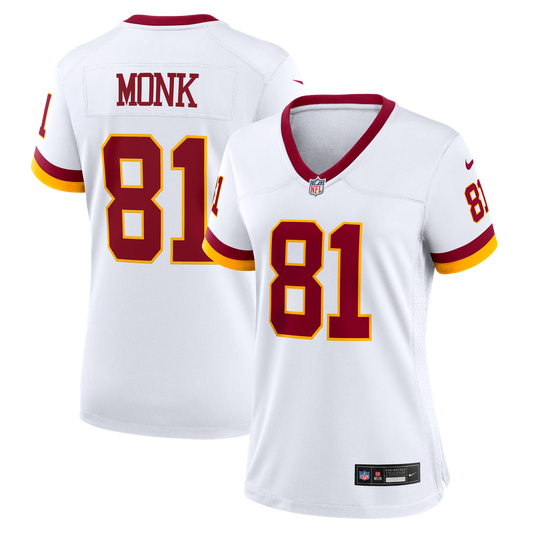 Art Monk Washington Commanders Women's Alternate 2 Super Bowl Era Game Jersey - White