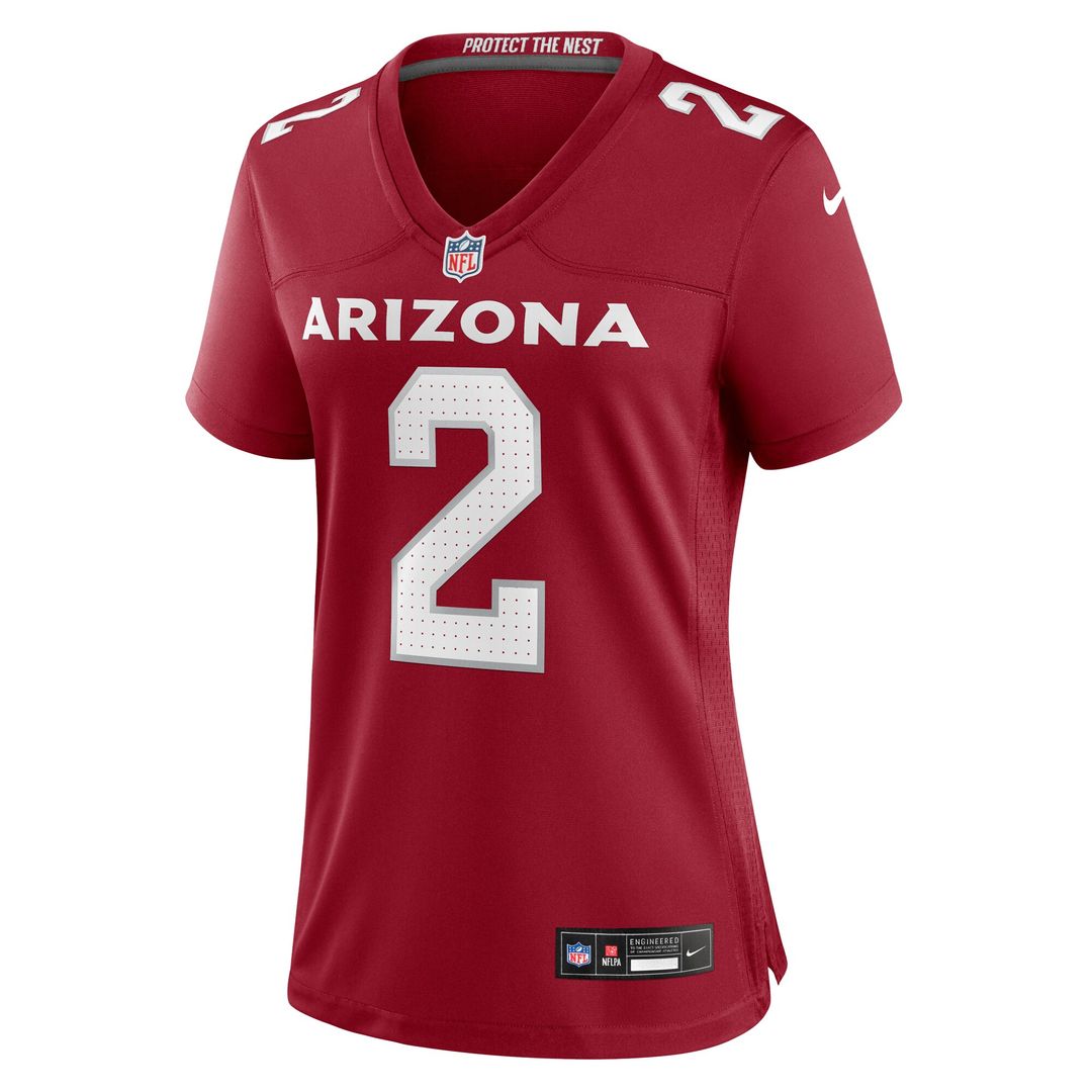 Mack Wilson Sr. Arizona Cardinals Women's Team Game Jersey - Cardinal