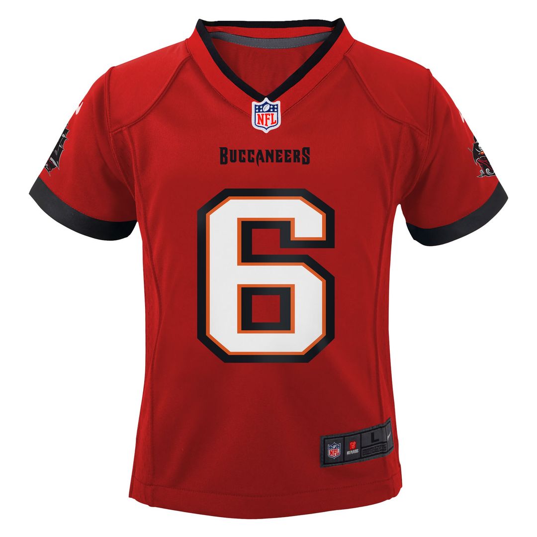 Baker Mayfield Tampa Bay Buccaneers Preschool Alternate Game Jersey - Pewter