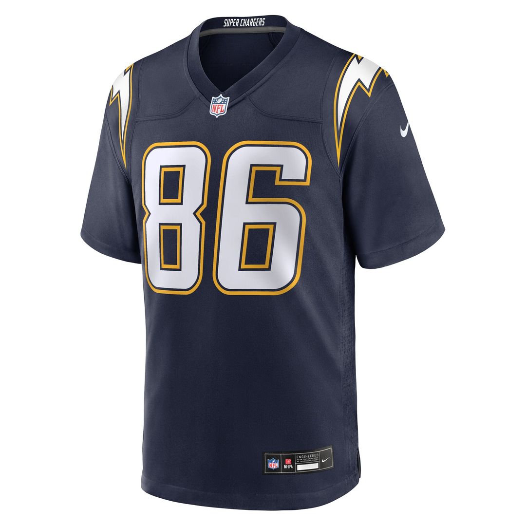 Oronde Gadsden Los Angeles Chargers Alternate Charger Power Game Jersey - Gold