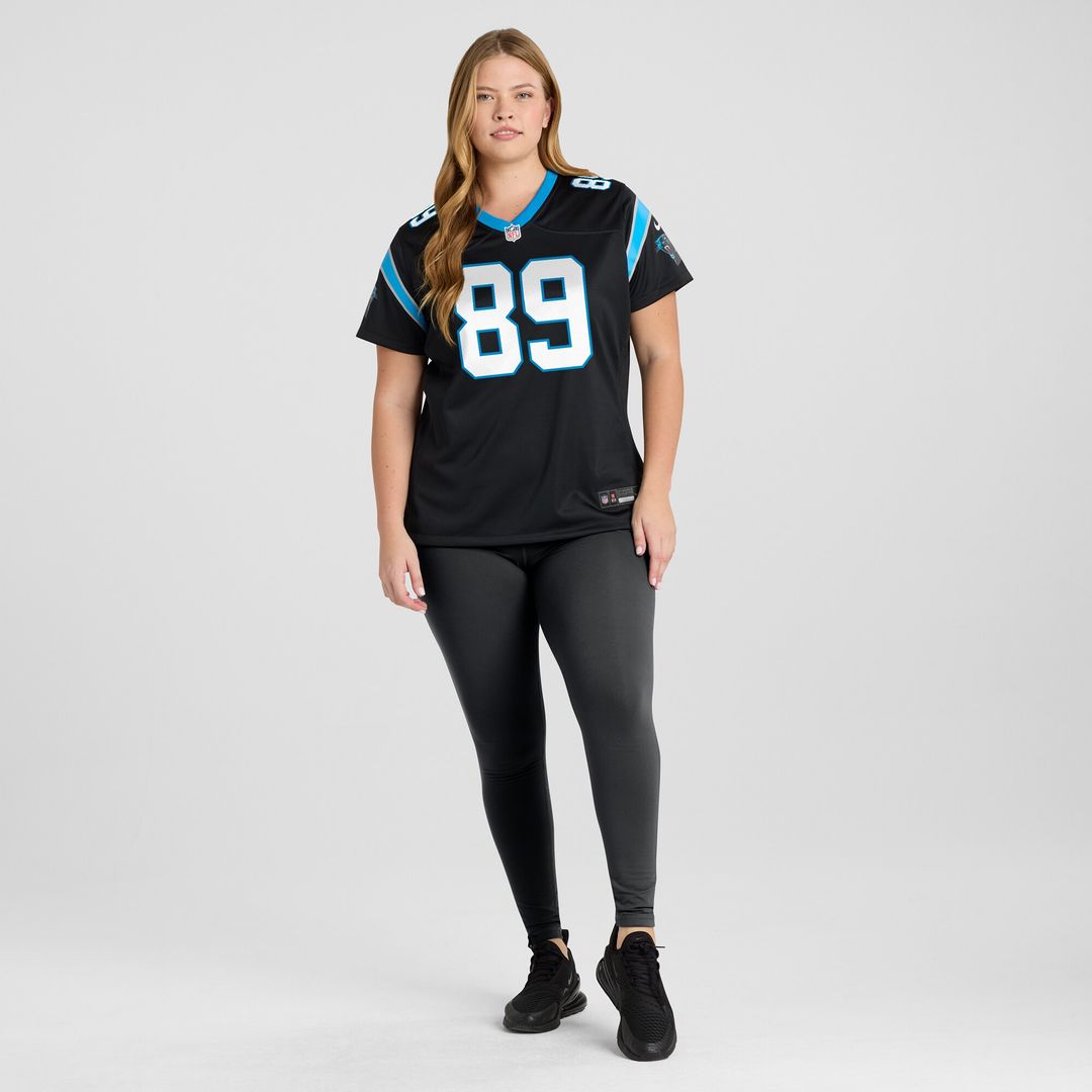 Steve Smith Sr. Carolina Panthers Women's Retired Player Game Jersey - Black