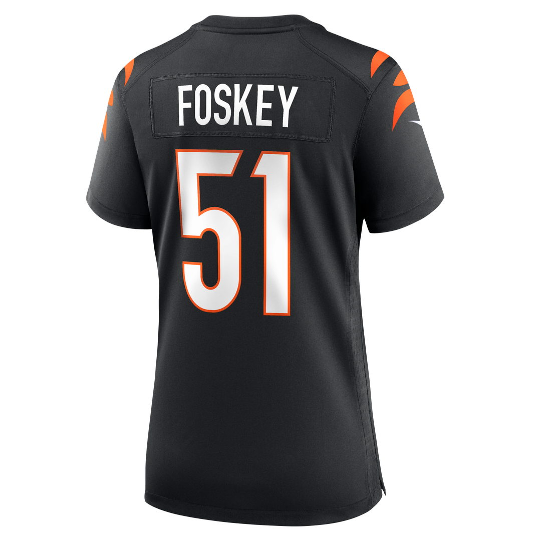 Isaiah Foskey Cincinnati Bengals Women's Team Game Jersey - Black