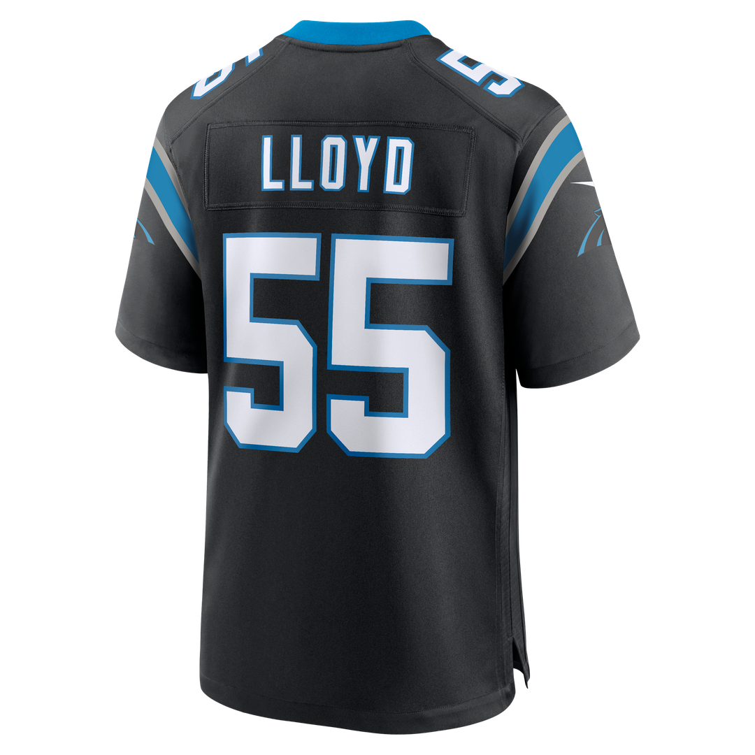 Devin Lloyd Carolina Panthers Team Game Jersey - Black
