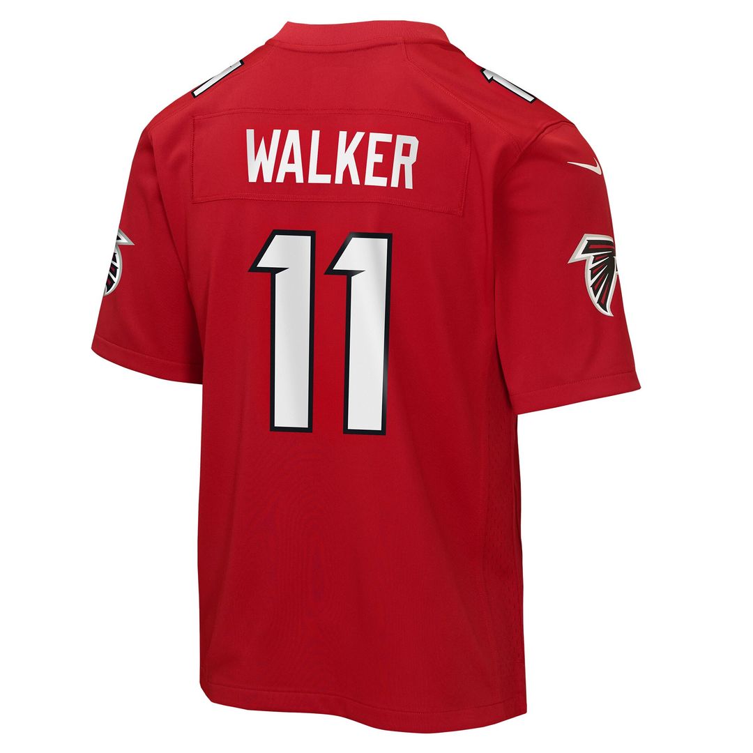 Jalon Walker Atlanta Falcons Youth Game Jersey - White