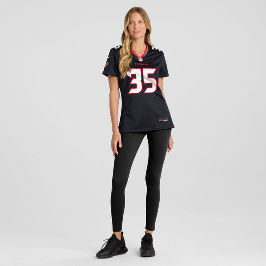 Jake Hansen Houston Texans Women's Team Game Jersey - Navy