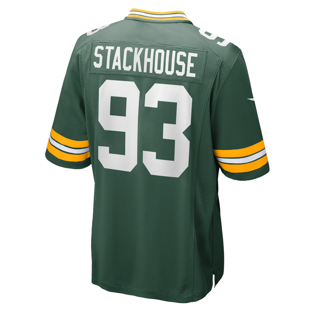 Nazir Stackhouse Green Bay Packers Team Game Jersey - Green