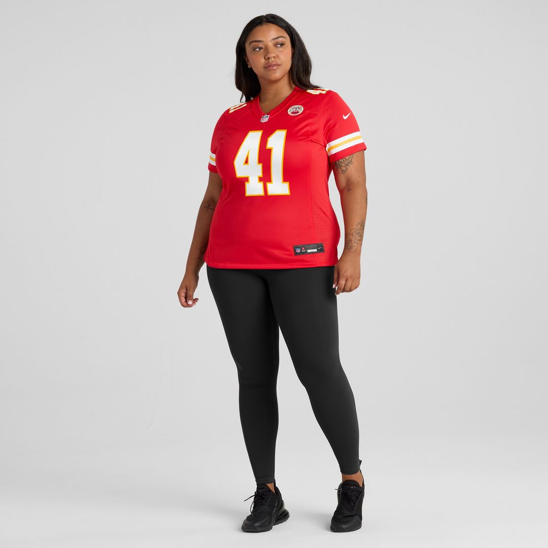 James Winchester Kansas City Chiefs Women's Game Jersey - Red