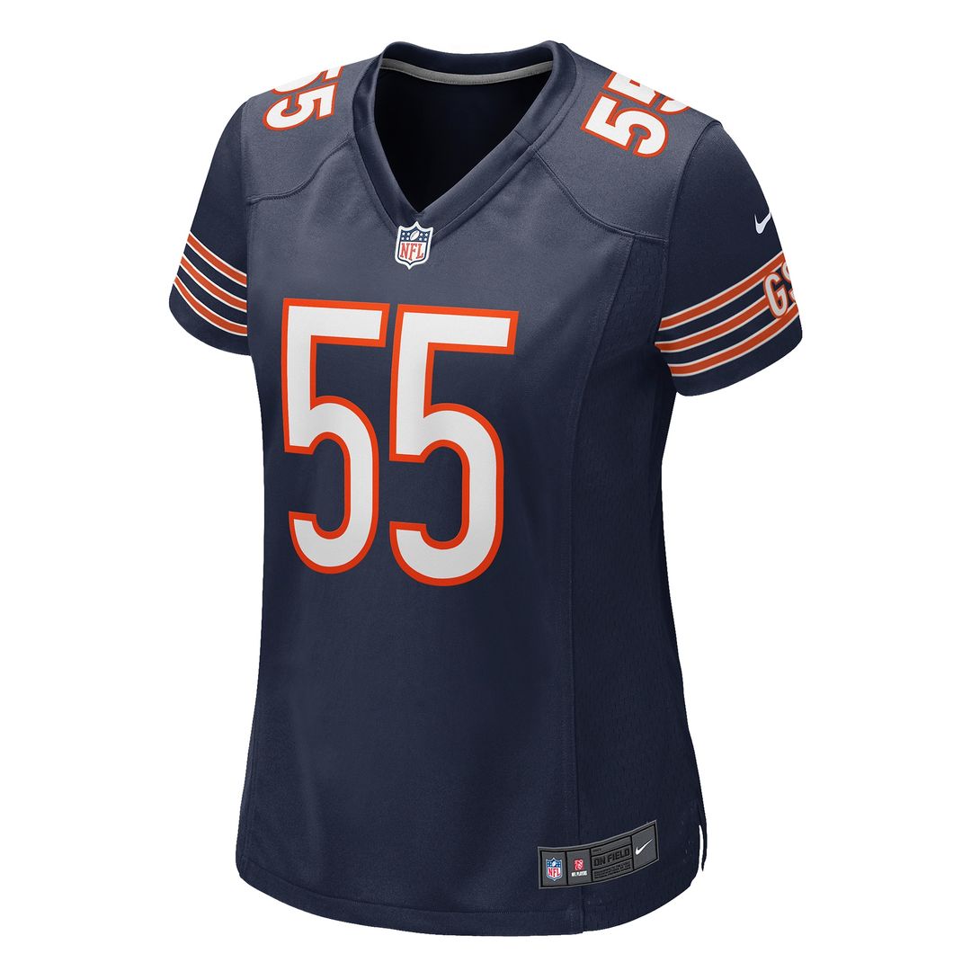 Lance Briggs Chicago Bears Women's Game Retired Player Jersey - Navy