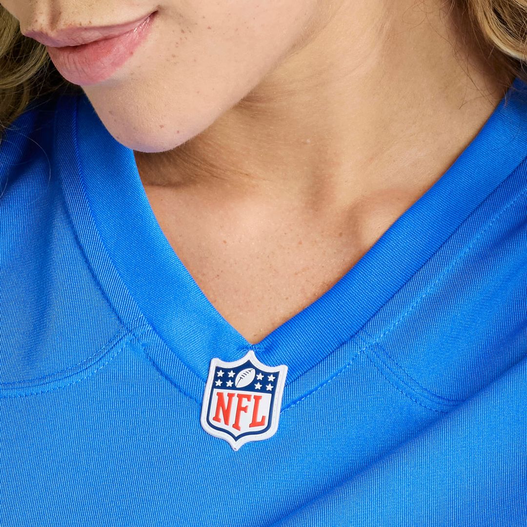Number 1 Mom Los Angeles Chargers Women's Game Jersey - Powder Blue