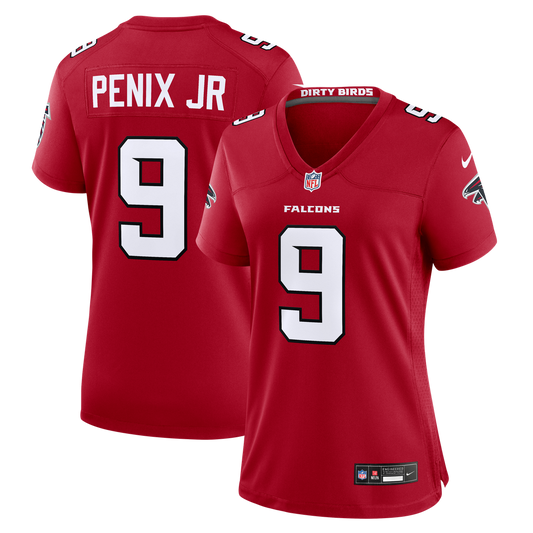 Michael Penix Jr. Atlanta Falcons Women's Game Jersey - Red