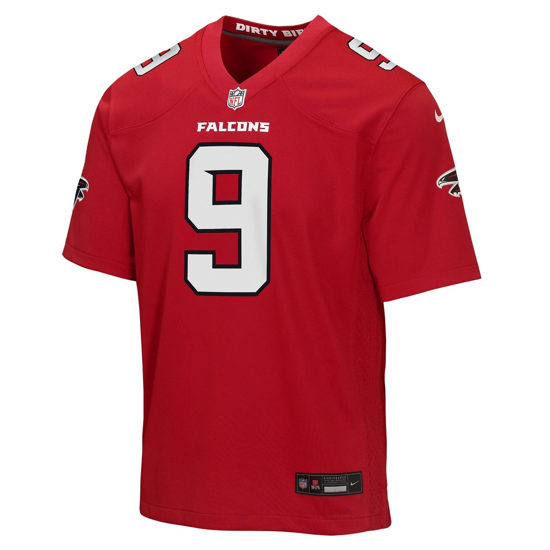 Michael Penix Jr. Atlanta Falcons Youth Game Jersey - Red