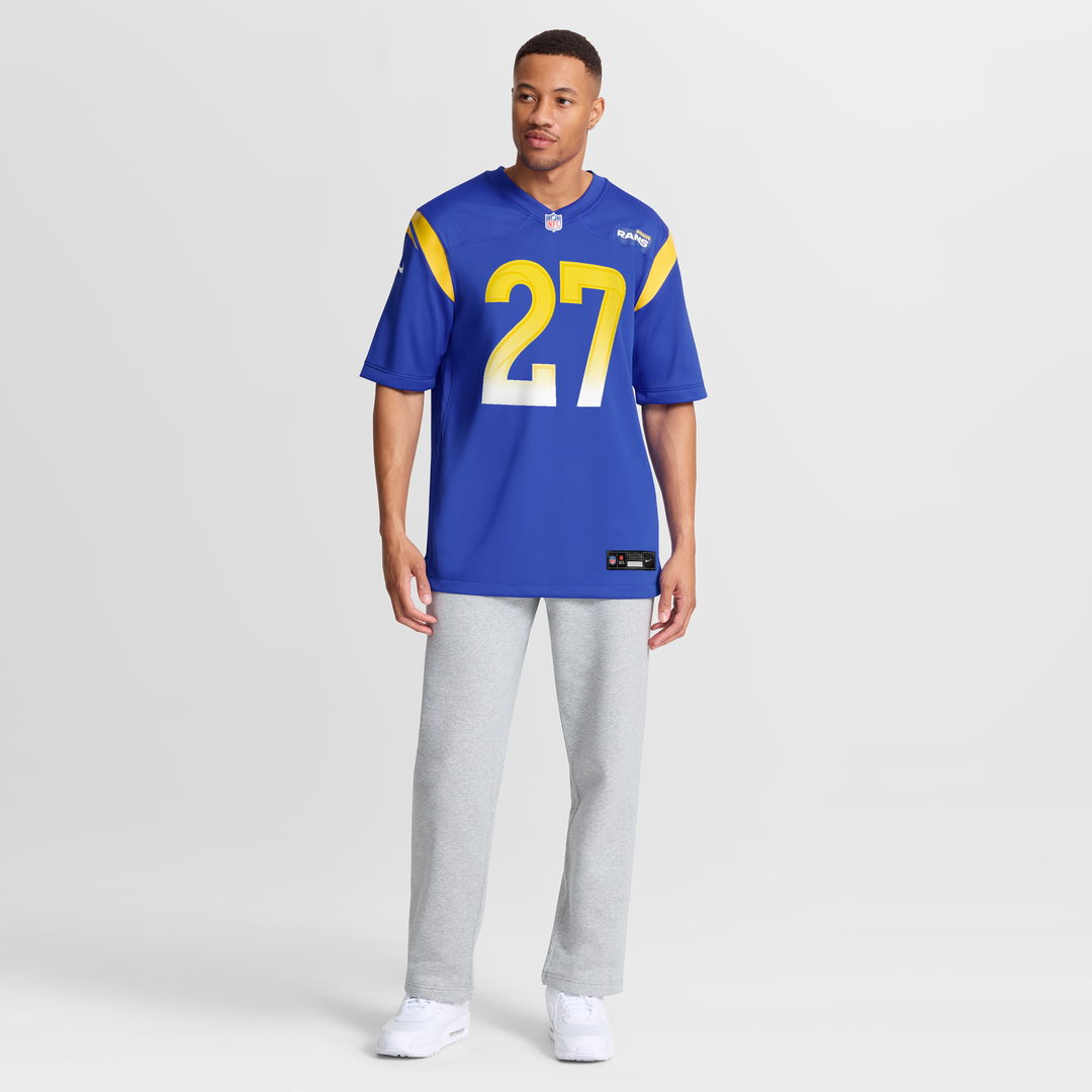 Jarquez Hunter Los Angeles Rams Team Game Jersey - Royal