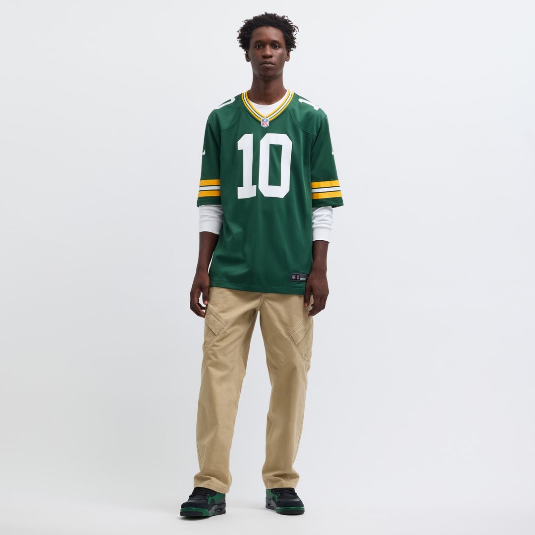 Love Green Bay Packers Player Game Jersey - Green