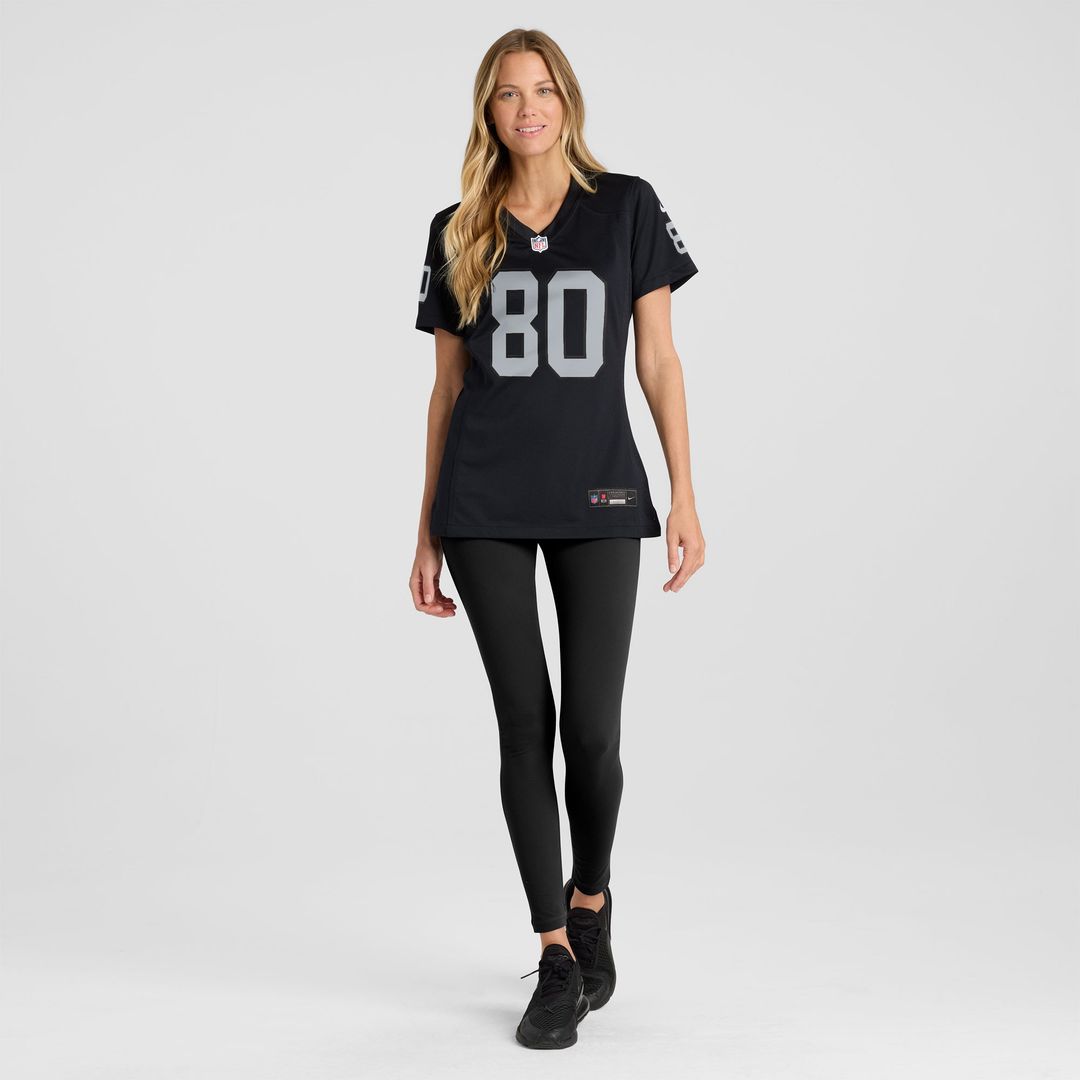Ian Thomas Las Vegas Raiders Women's Team Game Jersey - Black