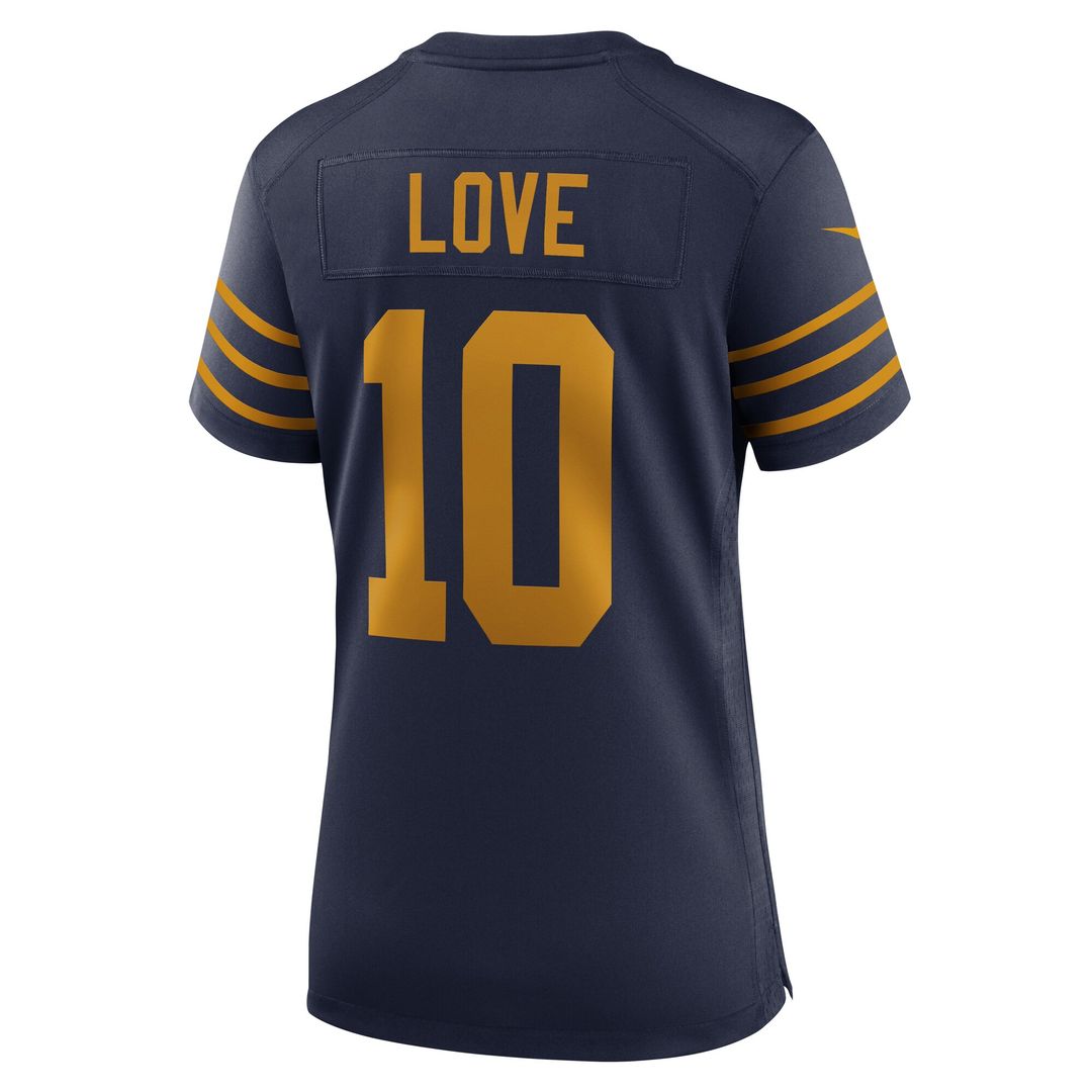 Love Green Bay Packers Women's Game Jersey - Green
