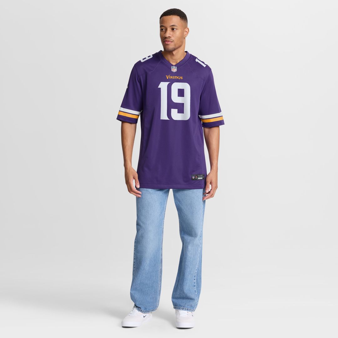Sean Mannion Minnesota Vikings Game Jersey - Purple