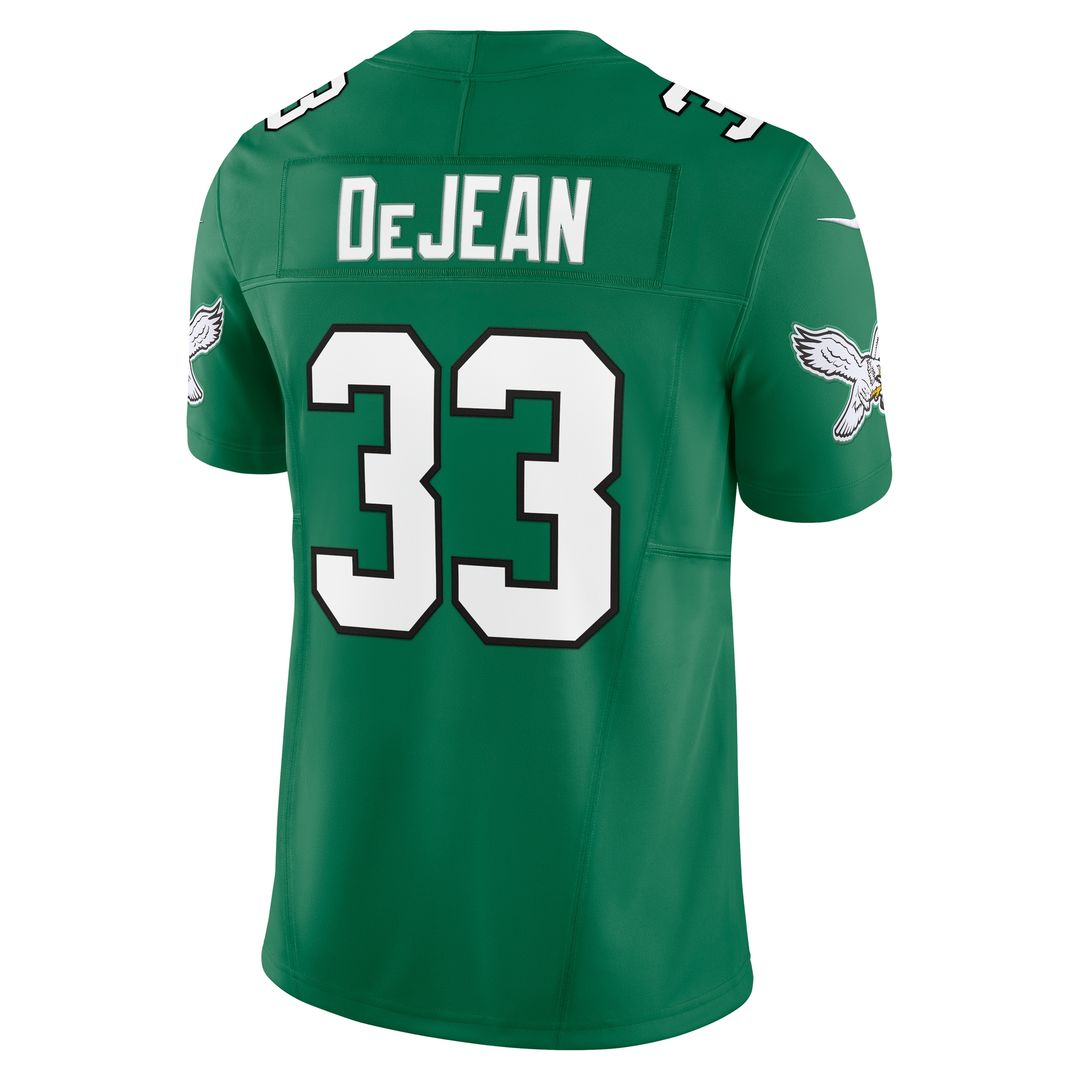 Cooper DeJean Philadelphia Eagles Alternate 2 Vapor F.U.S.E. Limited Jersey - Kelly Green