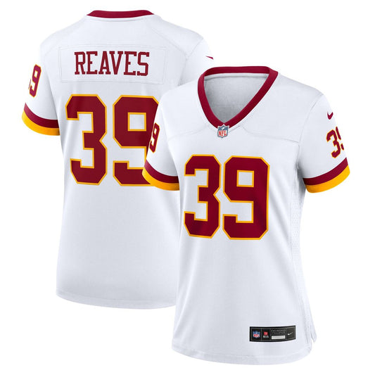Jeremy Reaves Washington Commanders Women's Game Super Bowl Era Jersey - White