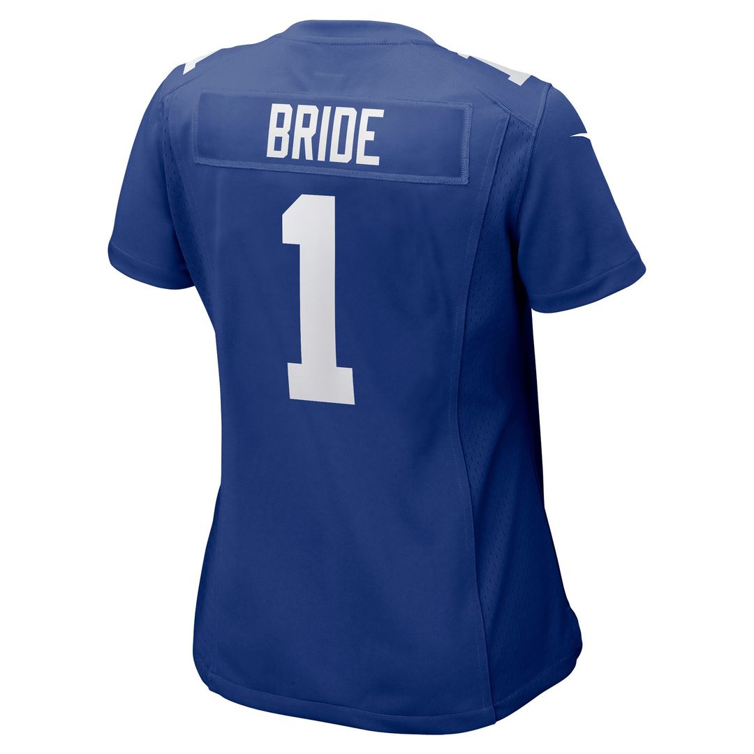 Number 1 Bride New York Giants Women's Game Jersey - Royal