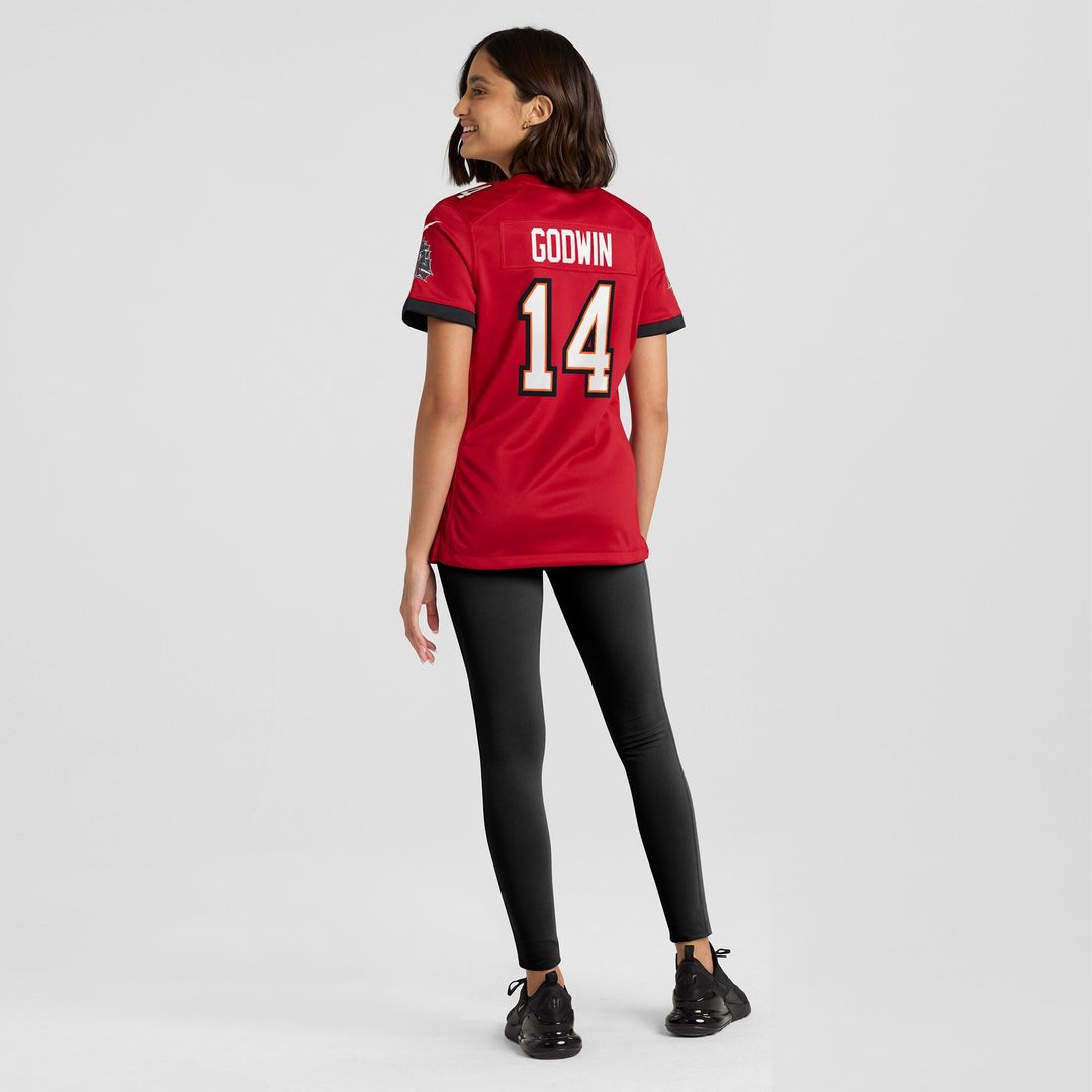 Chris Godwin Tampa Bay Buccaneers Women's Alternate Game Jersey - Pewter