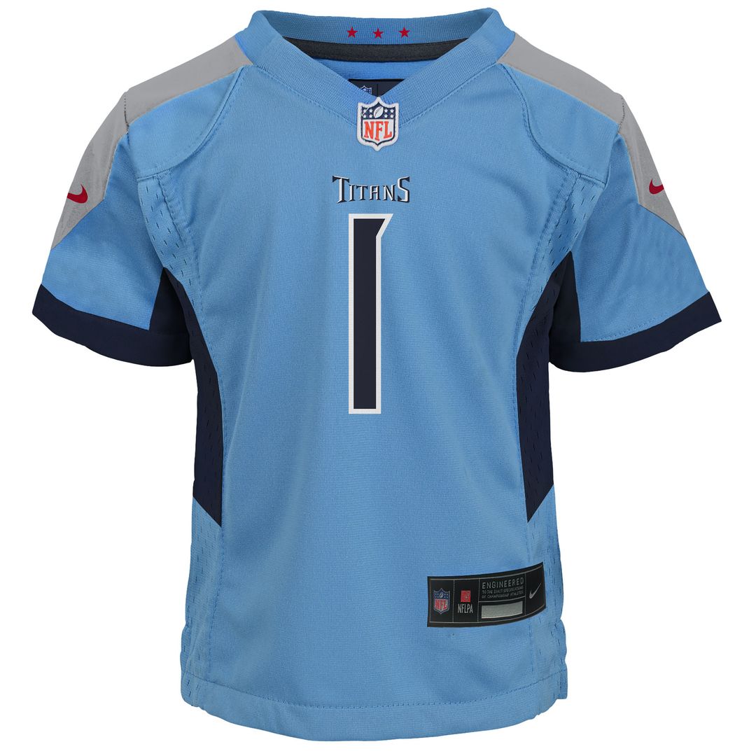 Cameron Ward Tennessee Titans Infant Team Player Game Jersey - Light Blue