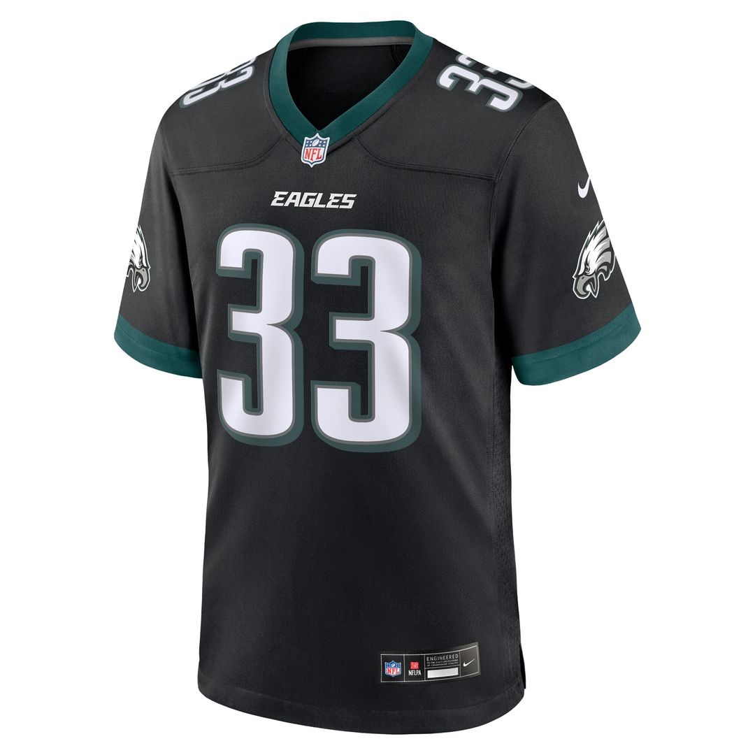 Cooper DeJean Philadelphia Eagles Alternate Player Game Jersey - Black