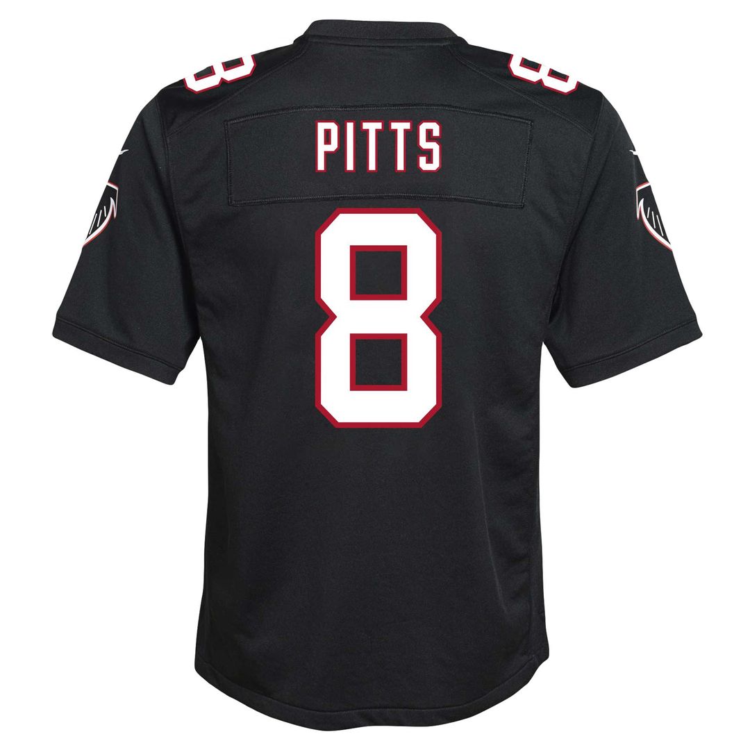 Kyle Pitts Sr. Atlanta Falcons Youth Game Jersey - Black