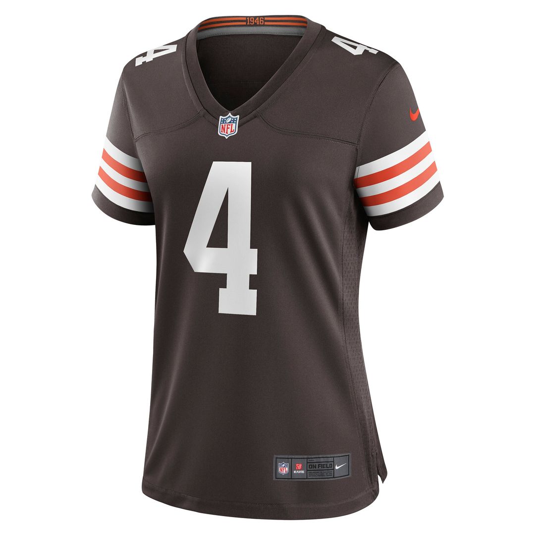 Deshaun Watson Cleveland Browns Women's Player Jersey - Brown