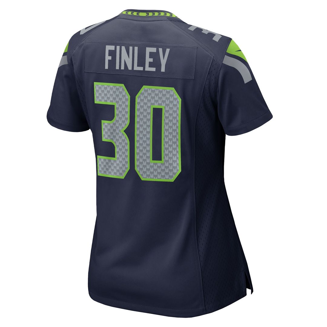 AJ Finley Seattle Seahawks Women's Team Game Jersey - College Navy