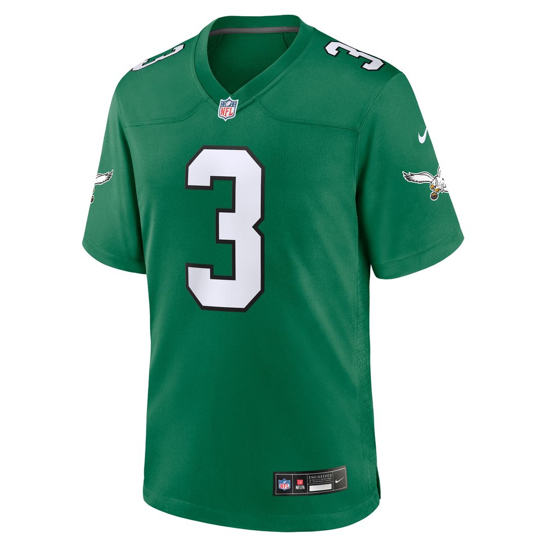 Nolan Smith Philadelphia Eagles Alternate Game Jersey - Kelly Green