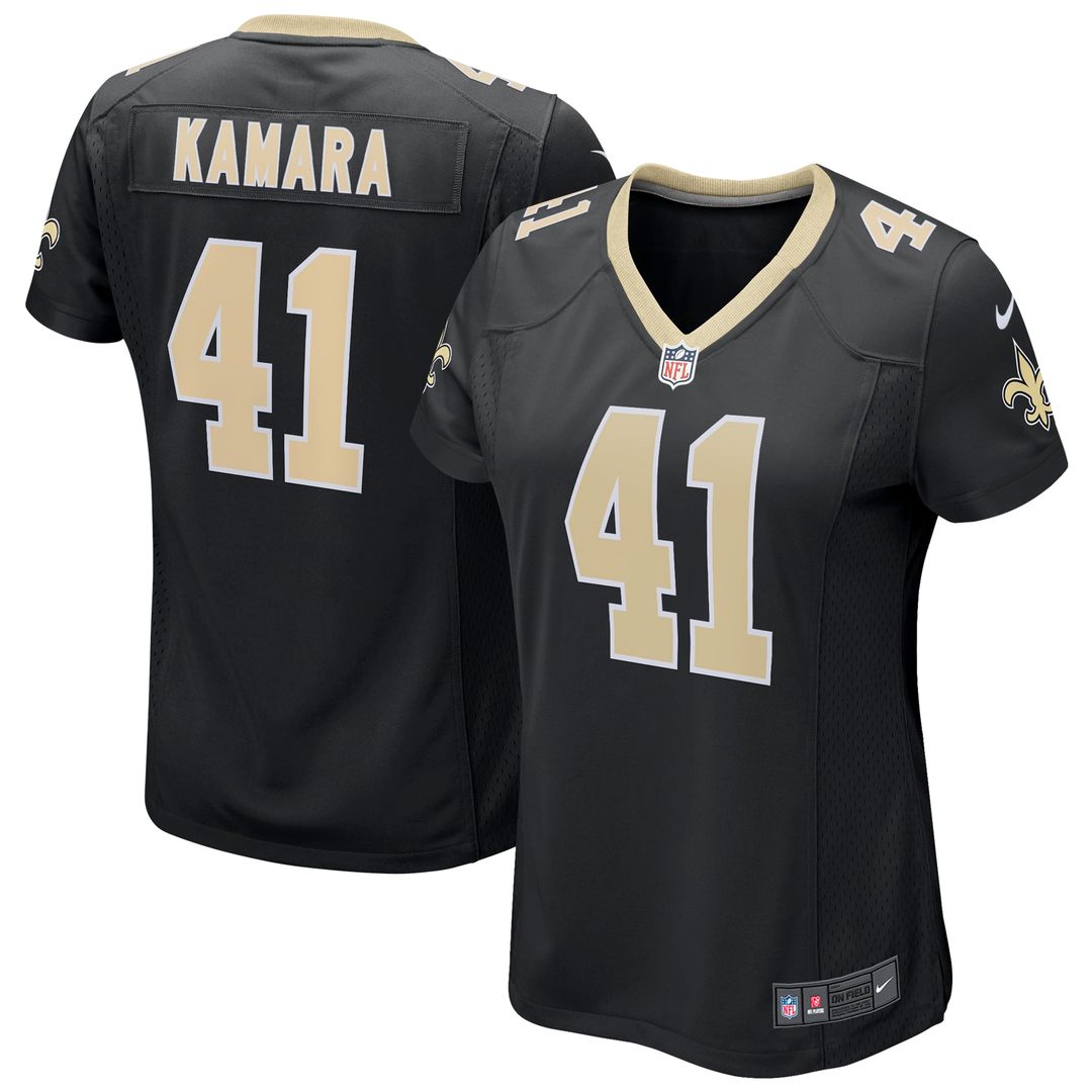 Alvin Kamara New Orleans Saints Women's Gameday Golds Alternate Game Player Jersey - Gold